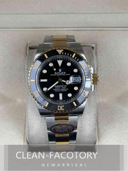 Submariner "Two-Tone" 126613LN Ceramic Bezel 41mm Clean Factory