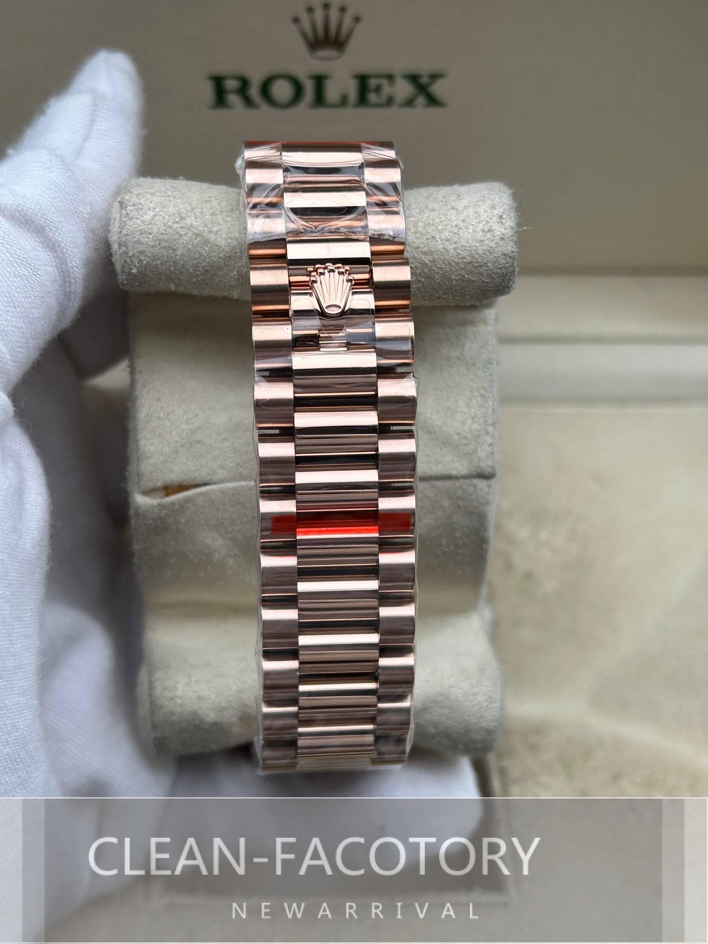 Day-Date 228235 40mm Slate Ombre Dial Rose Gold President Clean Factory