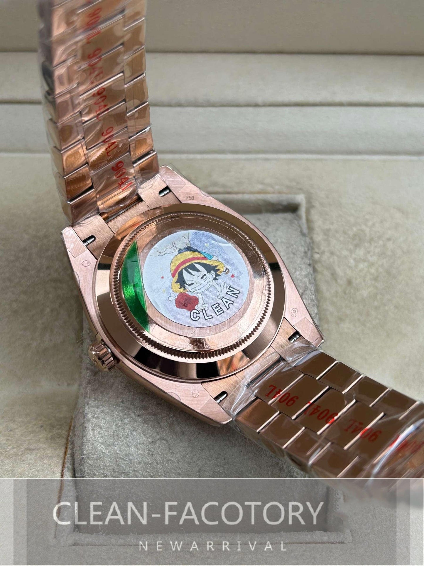 Day-Date 228235 40mm Slate Ombre Dial Rose Gold President Clean Factory