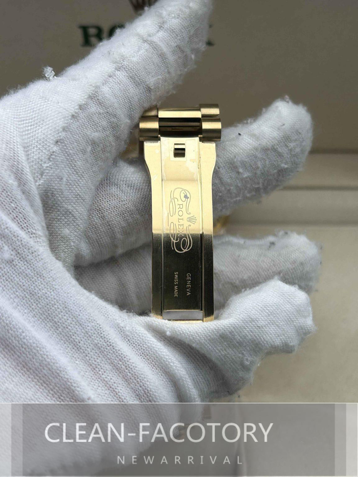 Day-Date 228238 40mm Yellow Gold 18K White Dial Roman Markers President Clean Factory
