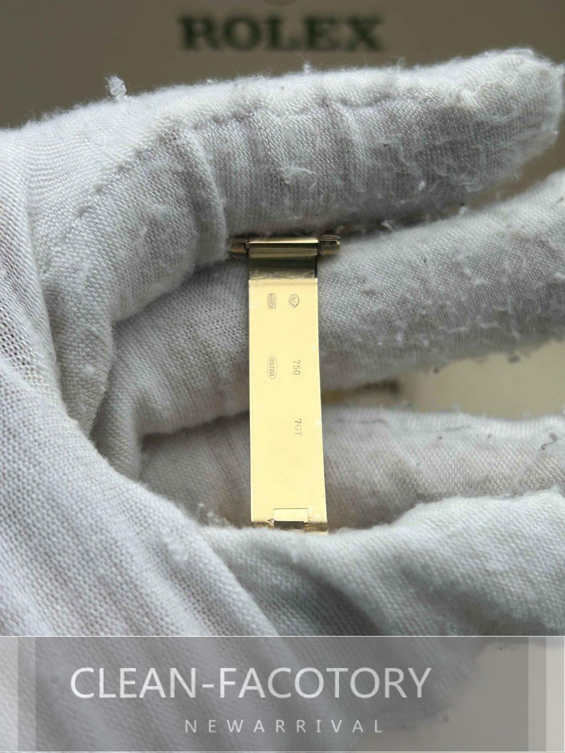 Day-Date 228238 40mm Yellow Gold 18K White Dial Roman Markers President Clean Factory
