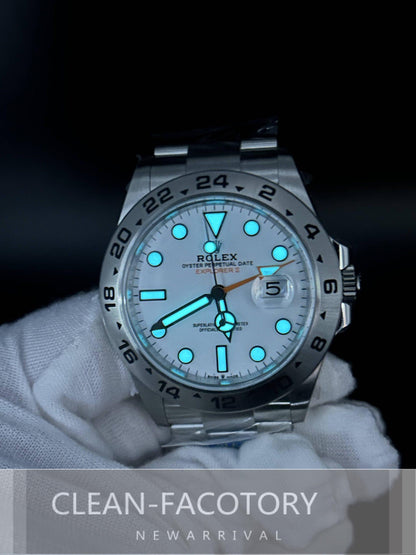 Explorer II 226570 40mm White Dial Clean Factory