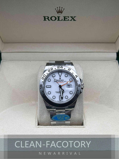 Explorer II 226570 42mm White Dial Clean Factory