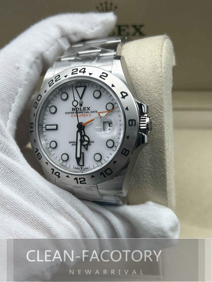 Explorer II 226570 42mm White Dial Clean Factory