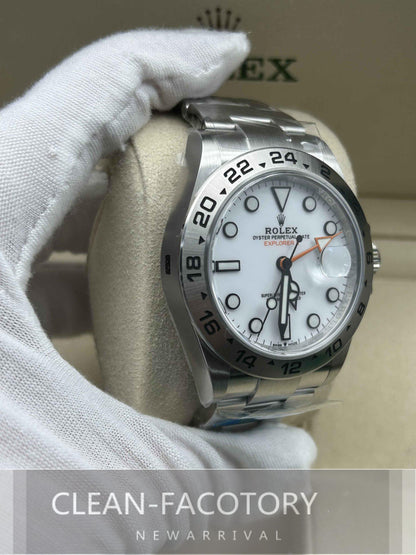 Explorer II 226570 42mm White Dial Clean Factory