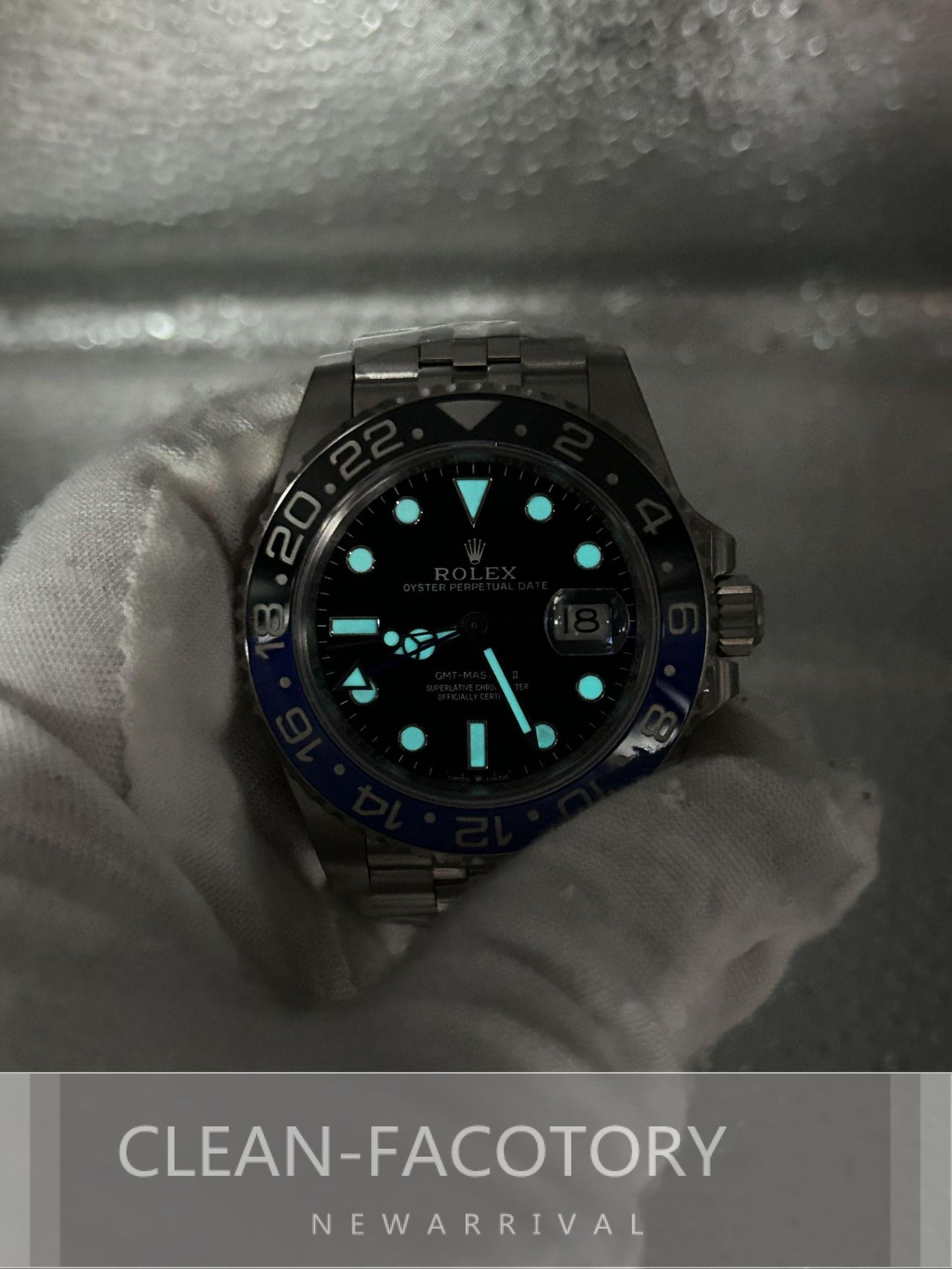 GMT-Master II 126710BLNR “Batman” 40mm Clean Factory