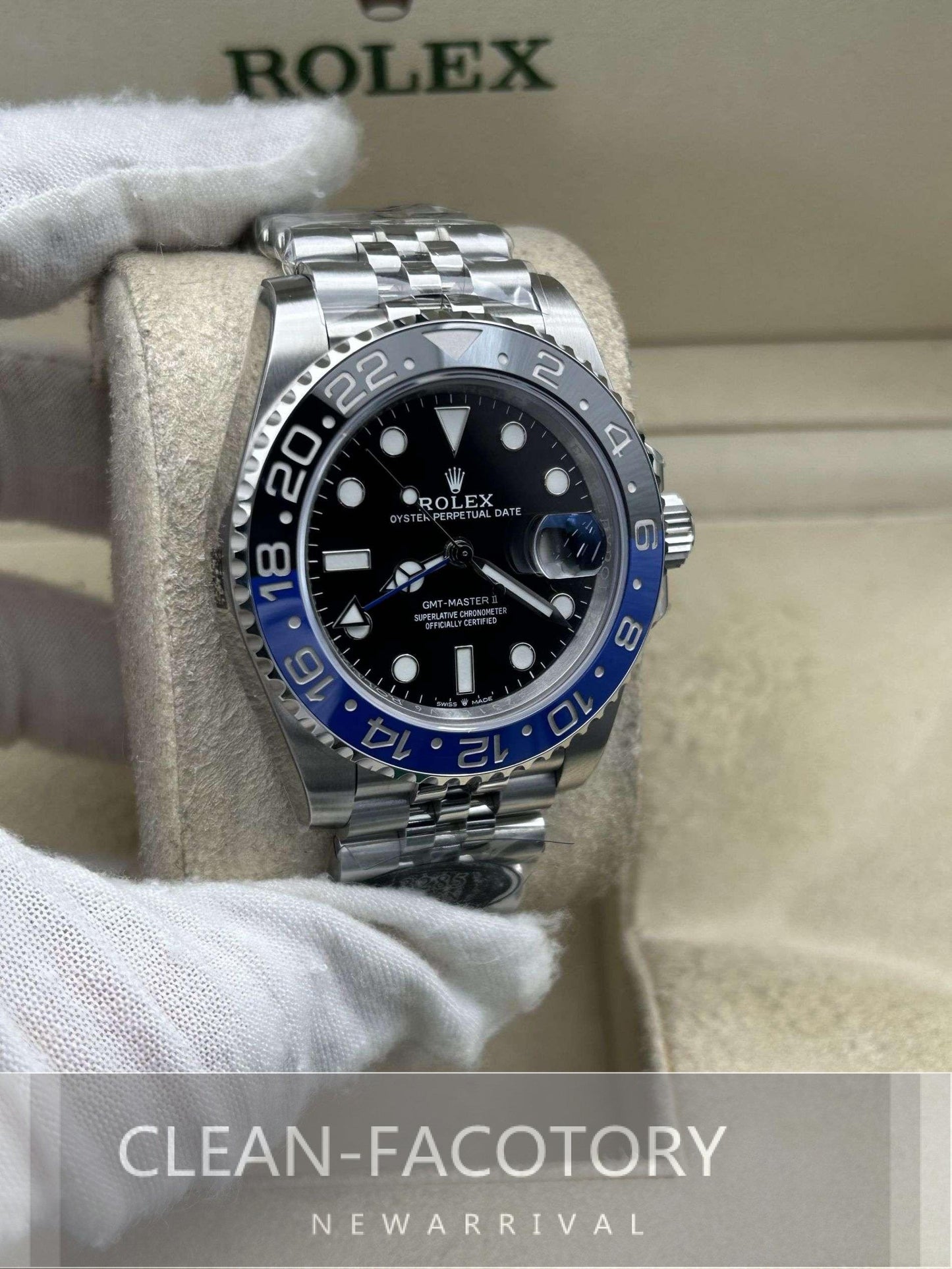 GMT-Master II 126710BLNR “Batman” 40mm Clean Factory