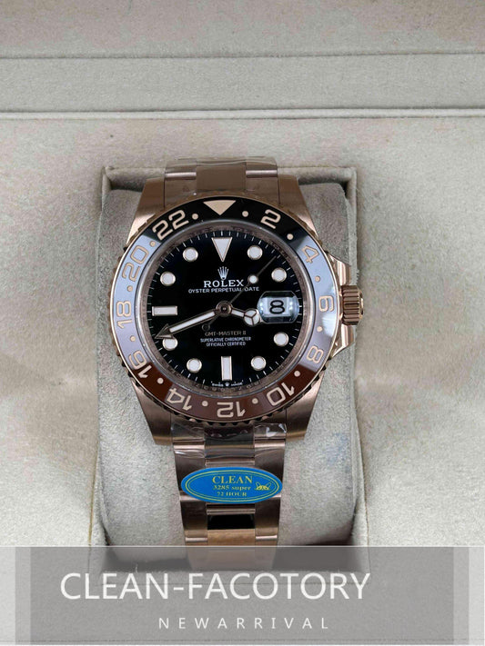 GMT-Master II 126715CHNR “Root Beer” Everose 40mm Clean Factory