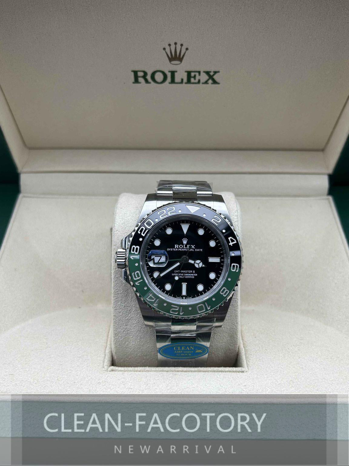 GMT-Master II 126718CHNR Oyster “Spite” Left Handed 40mm Clean Factory