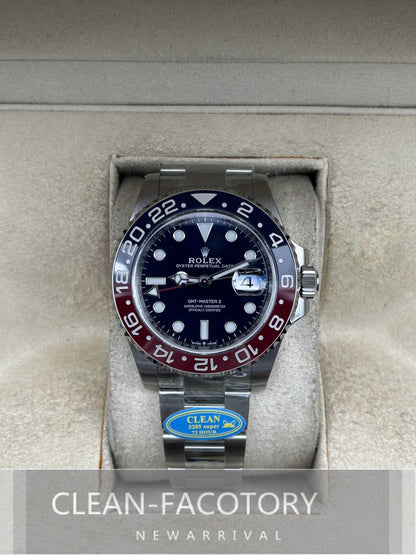 GMT-Master II 126719BLRO Oyster “Pepsi” 40mm  Clean Factory