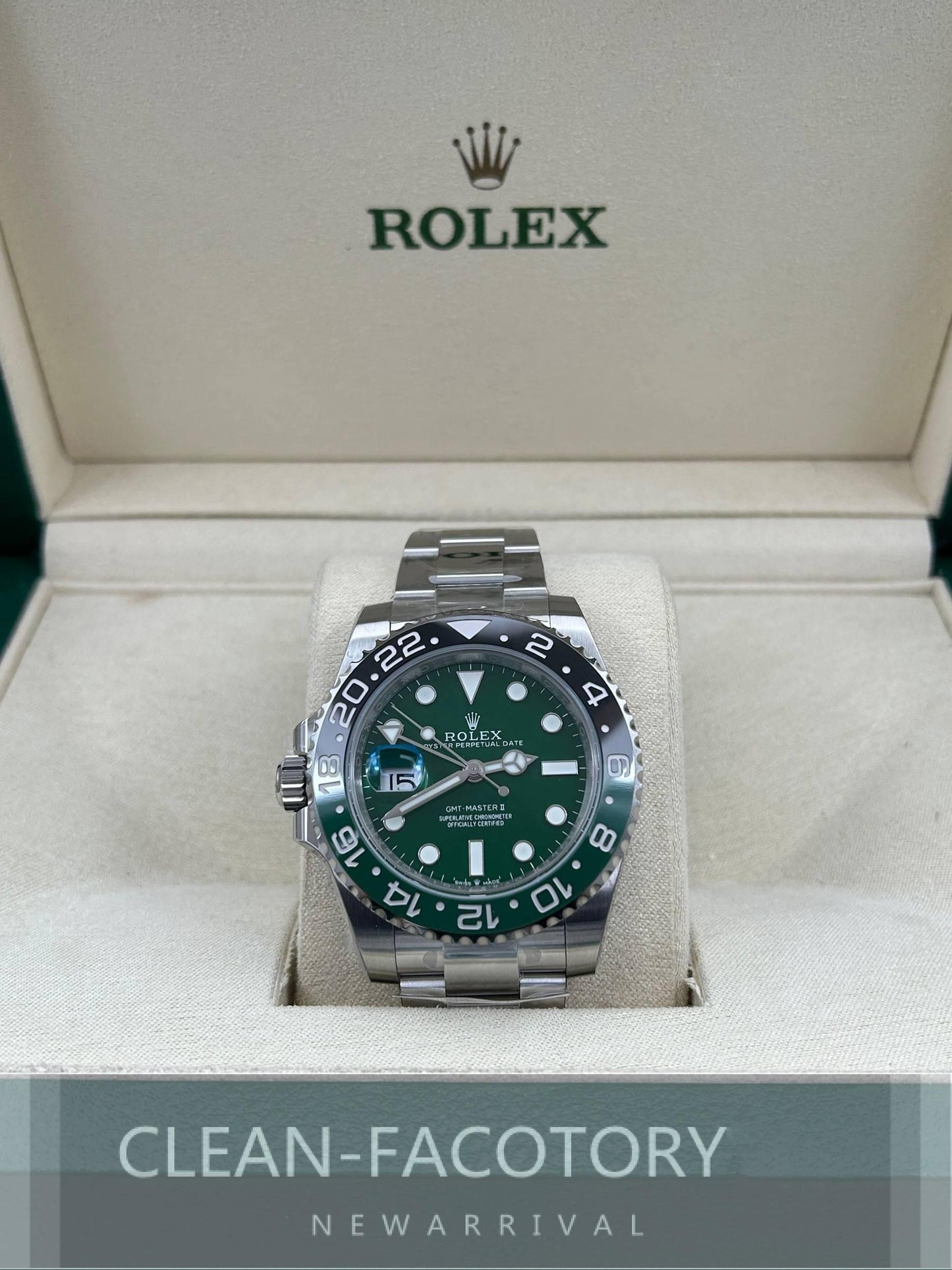 GMT-Master II 126720VTNR “Sprite” 40mm Clean Factory