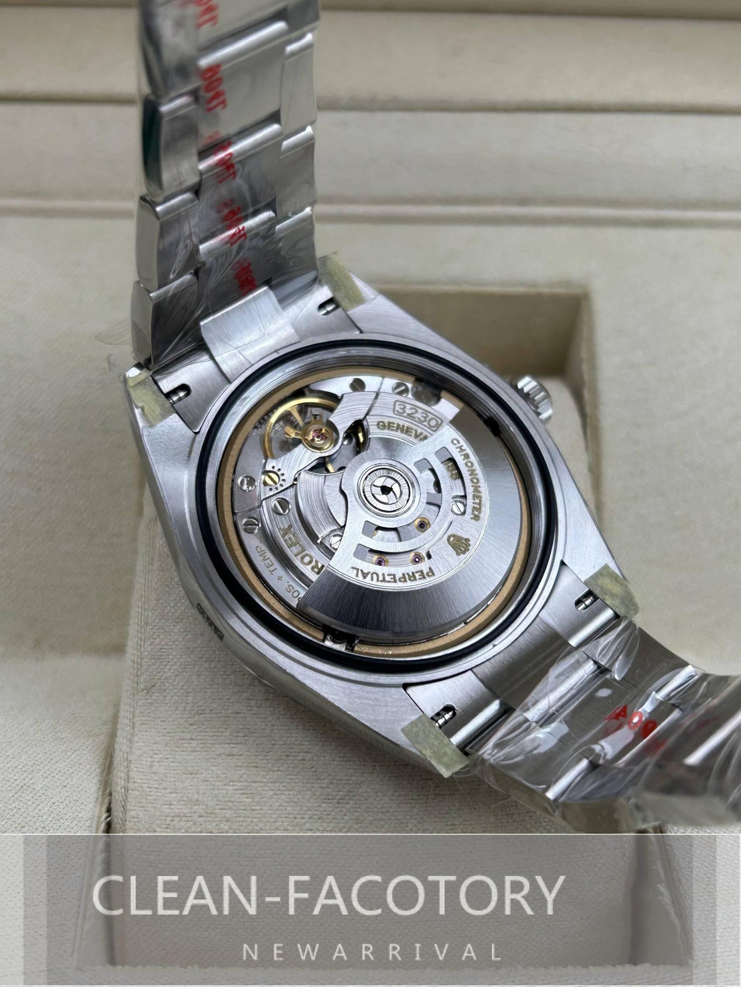 Oyster Perpetual 124300 41mm Yellow Dial Clean Factory