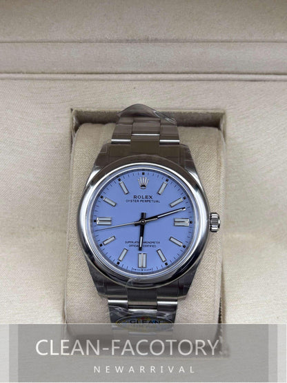 Oyster Perpetual 124300 41mm Lavender Purple Dial Clean Factory