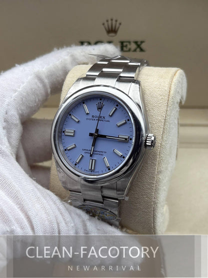 Oyster Perpetual 124300 41mm Lavender Purple Dial Clean Factory