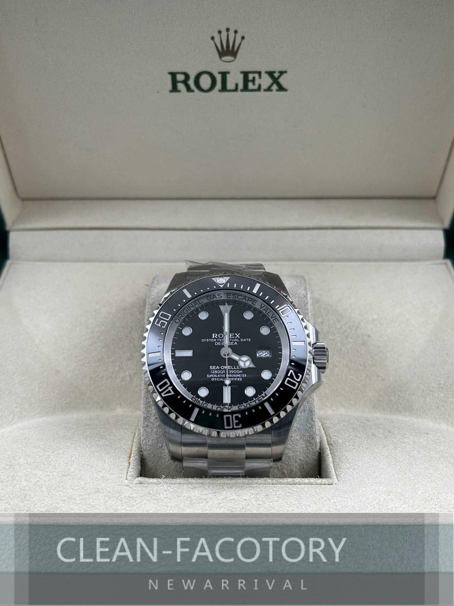 Sea-Dweller Deepsea 126660 Ceramic Bezel 44mm Clean Factory