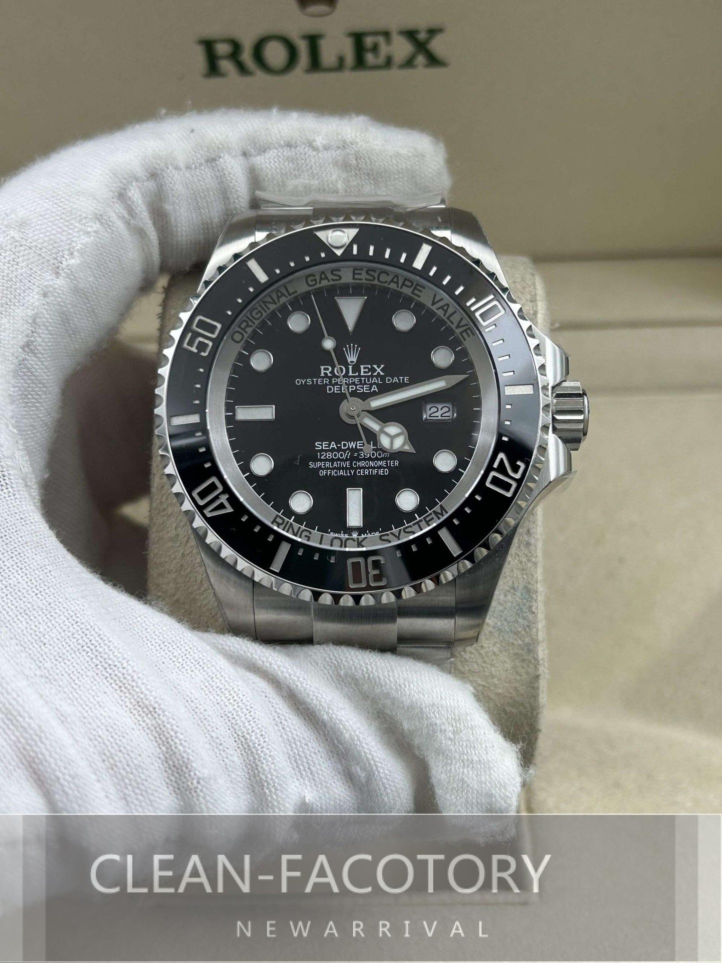 Sea-Dweller Deepsea 136660 Ceramic Bezel 44mm Clean Factory