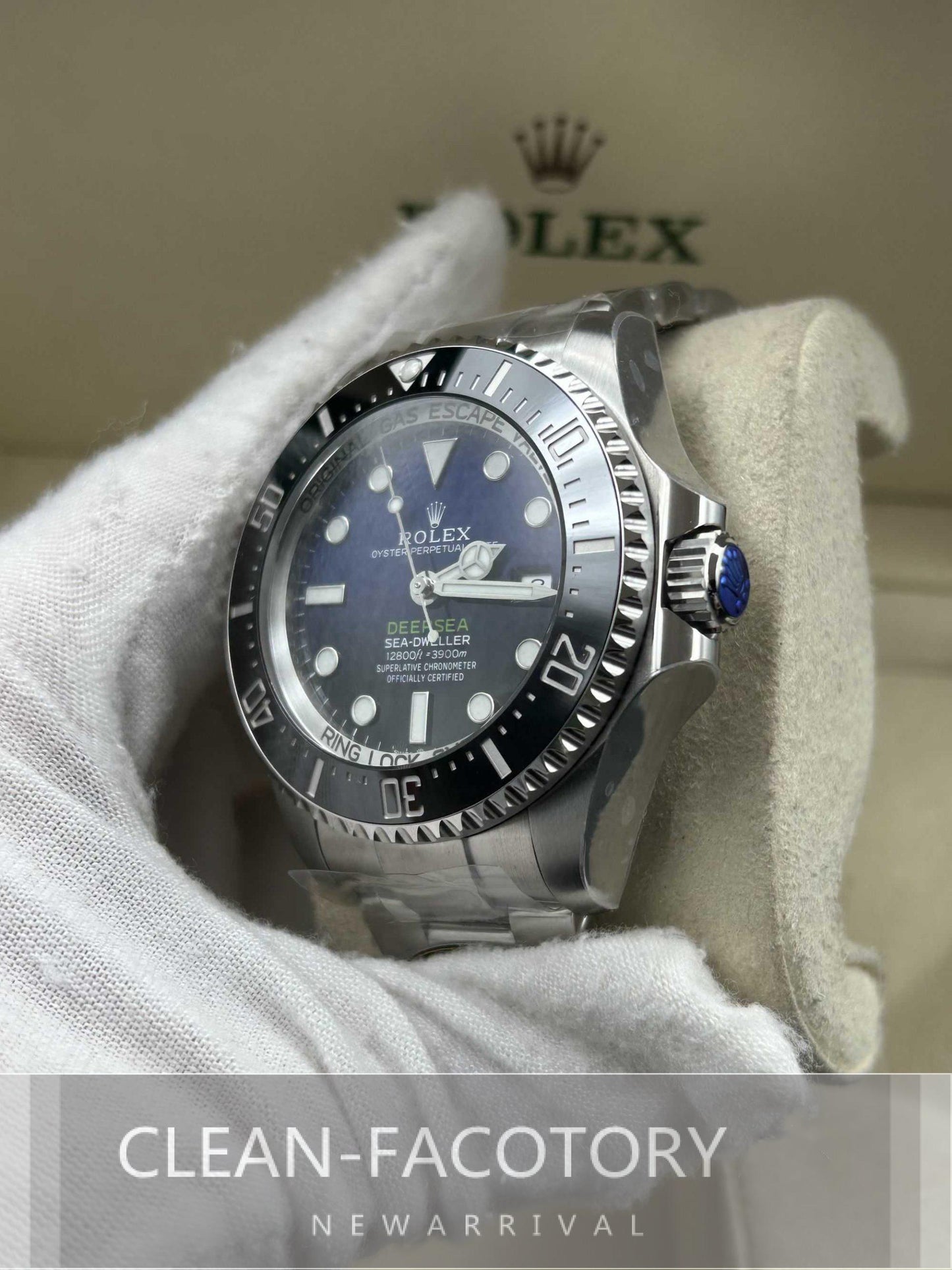 Sea-Dweller Deepsea 136660 D-Blue Ceramic Bezel 44mm Clean Factory