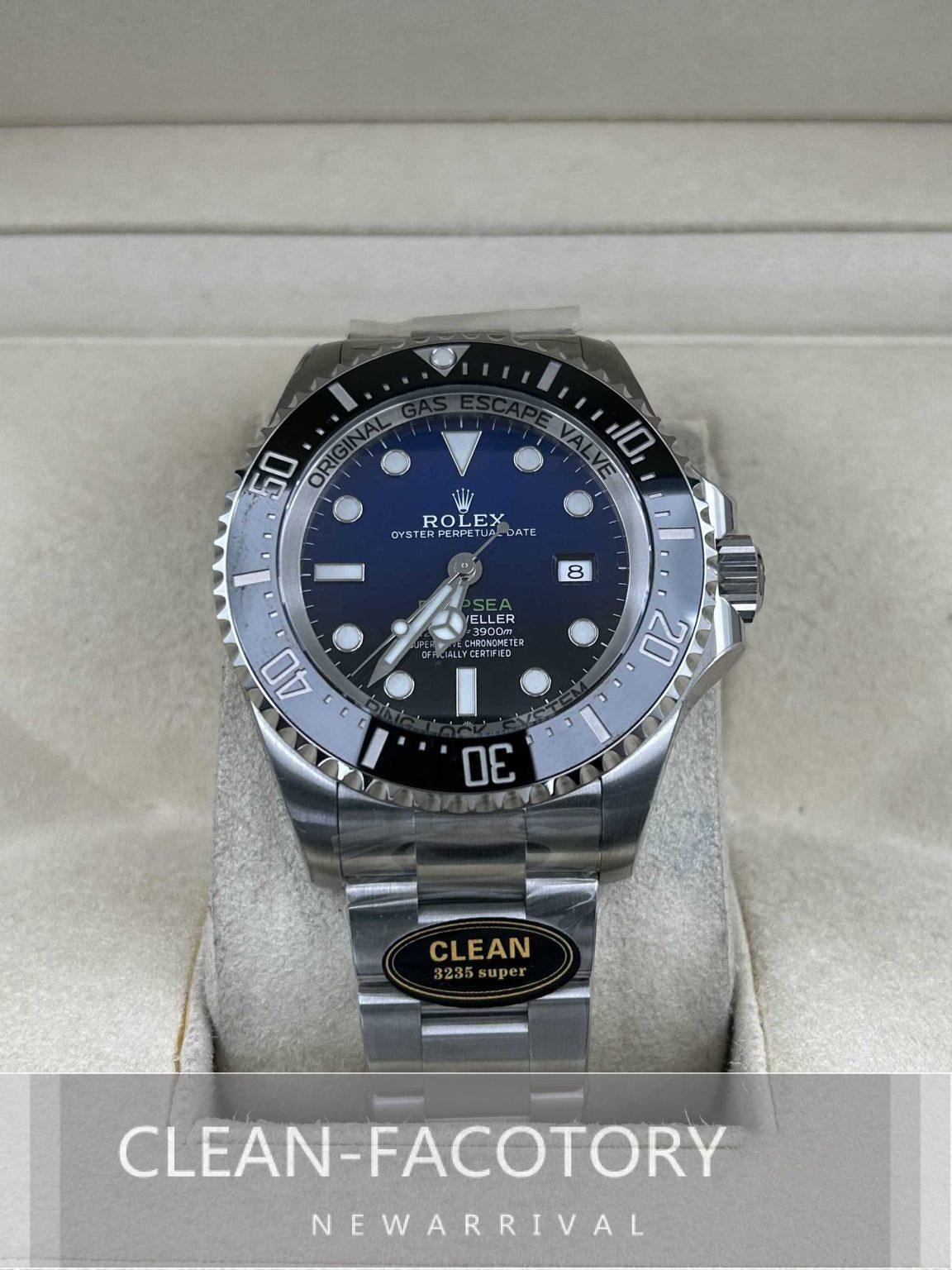Sea-Dweller Deepsea 126660 D-Blue Ceramic Bezel 44mm Clean Factory
