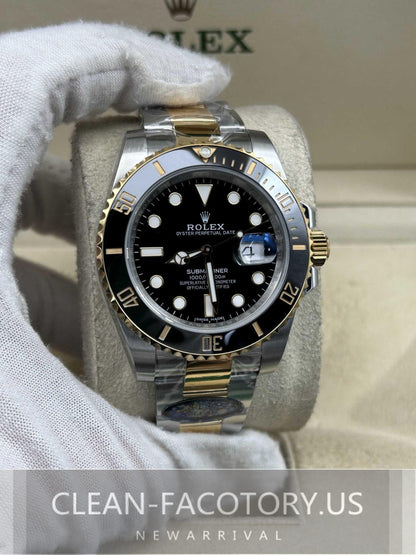 Submariner "Two-Tone" 116613LN Ceramic Bezel 40mm Clean Factory