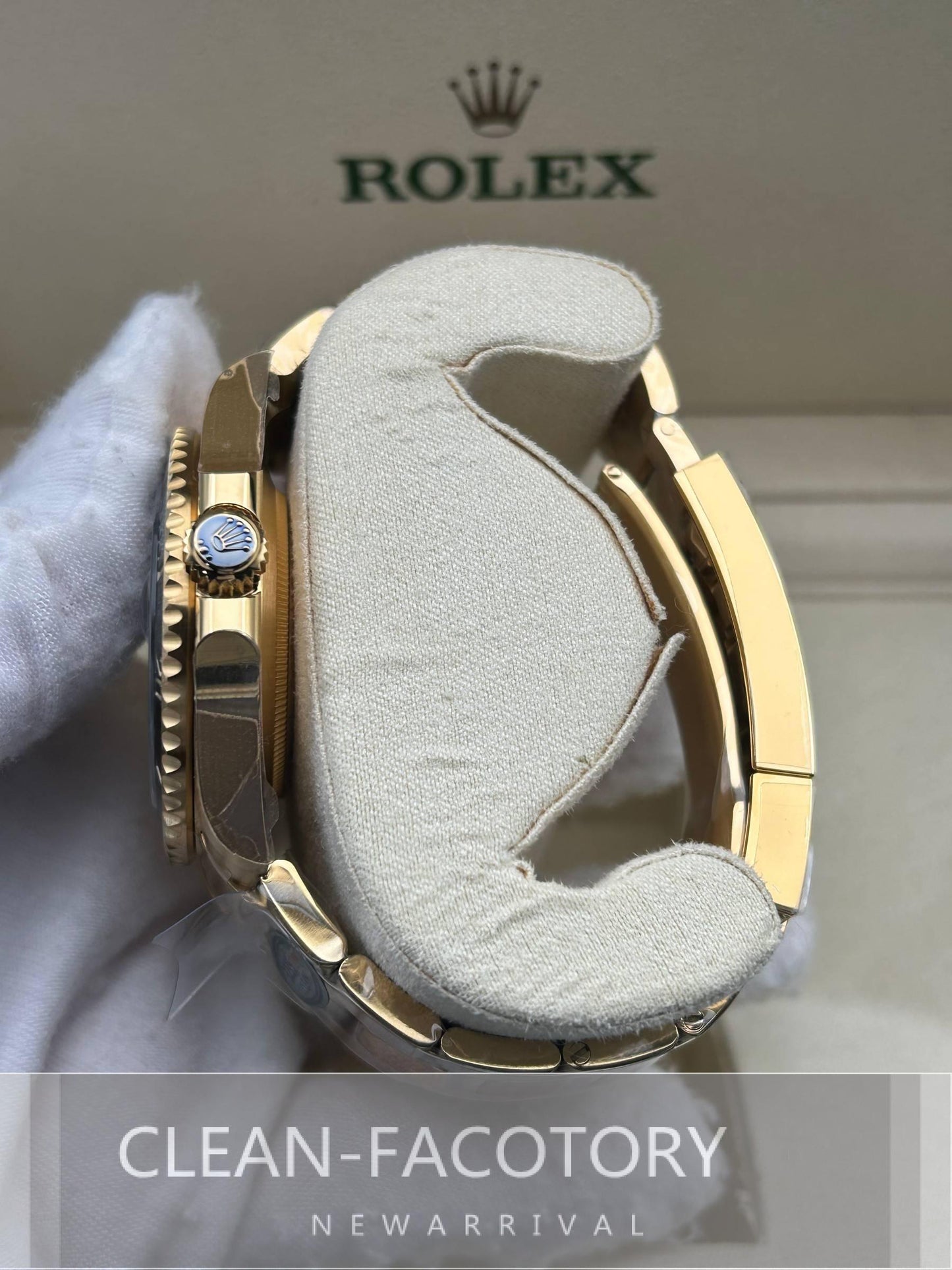 Submariner "Yellow Gold" 116618LN Ceramic Bezel 40mm Clean Factory