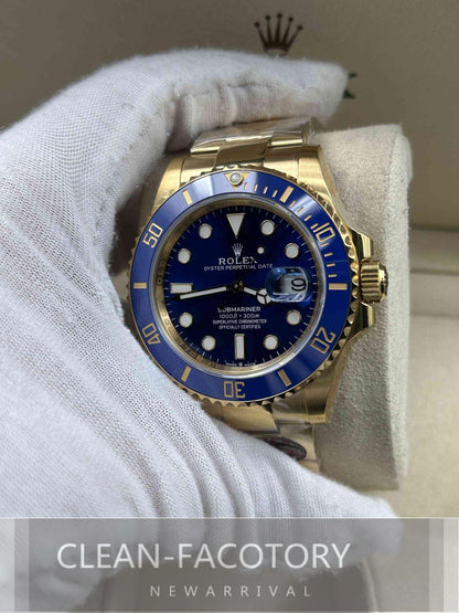 Submariner “Blue Dial” 126618LB Ceramic Bezel 40mm Clean Factory