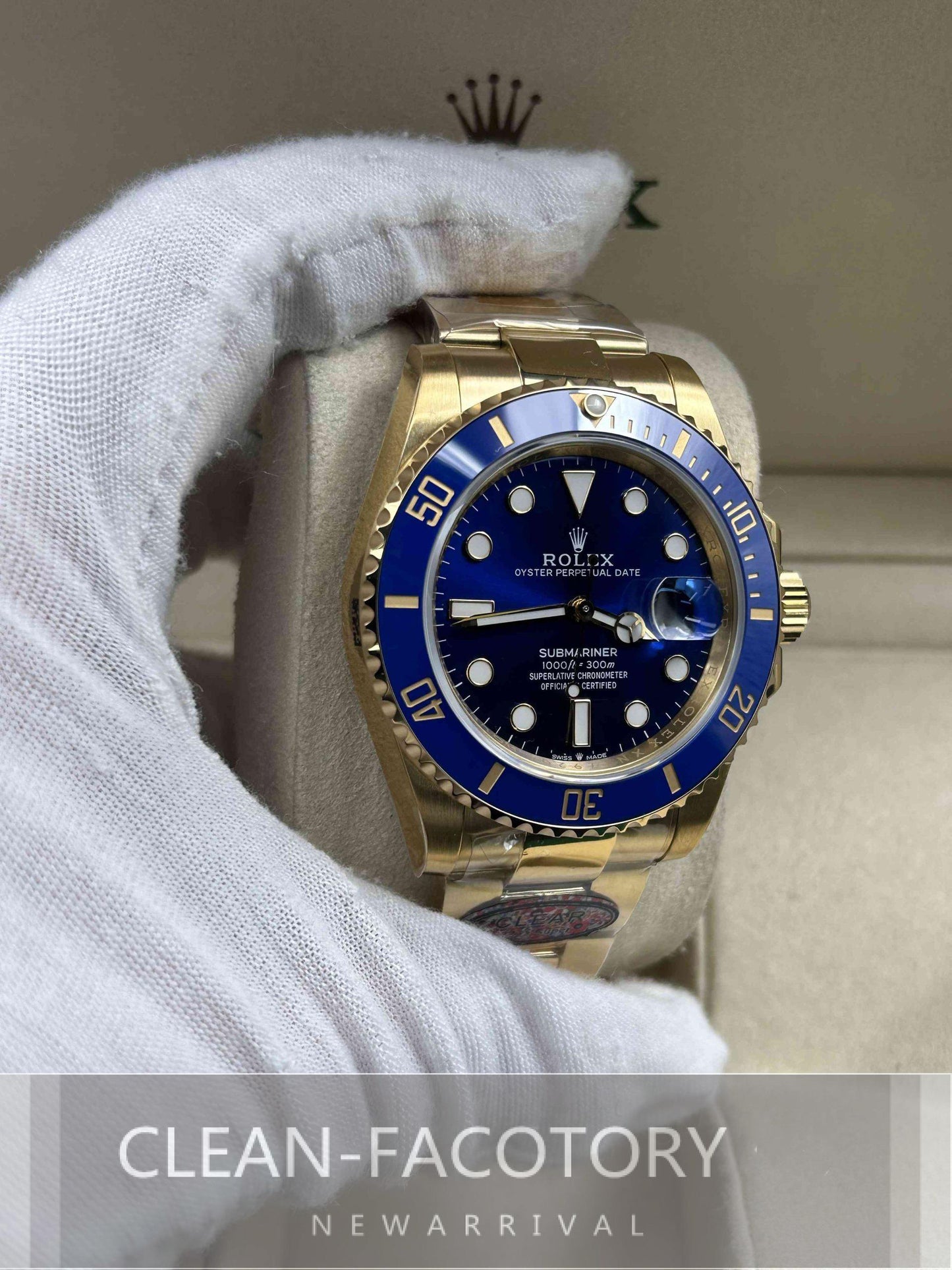 Submariner “Blue Dial” 126618LB Ceramic Bezel 40mm Clean Factory
