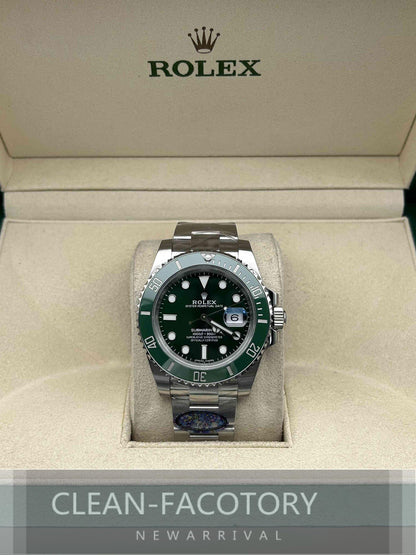 Submariner "Hulk" 116610LV Ceramic Bezel 41mm Clean Factory