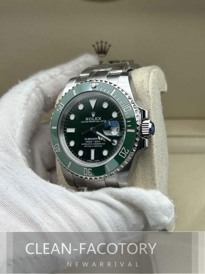 Submariner "Hulk" 116610LV Ceramic Bezel 41mm Clean Factory