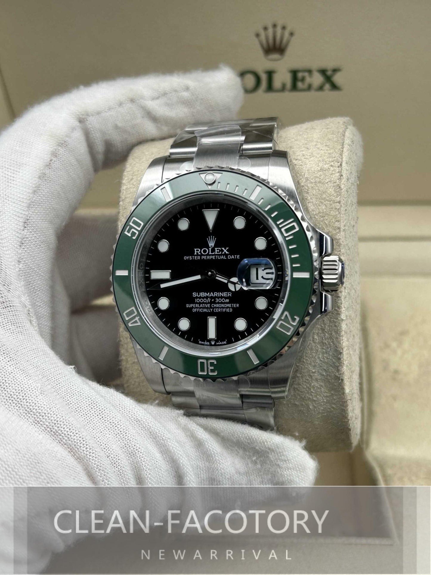 Submariner “Starbucks” 126610LV Ceramic Bezel 40mm Clean Factory