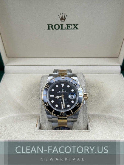 Submariner "Two-Tone" 126613LN Ceramic Bezel 41mm Clean Factory