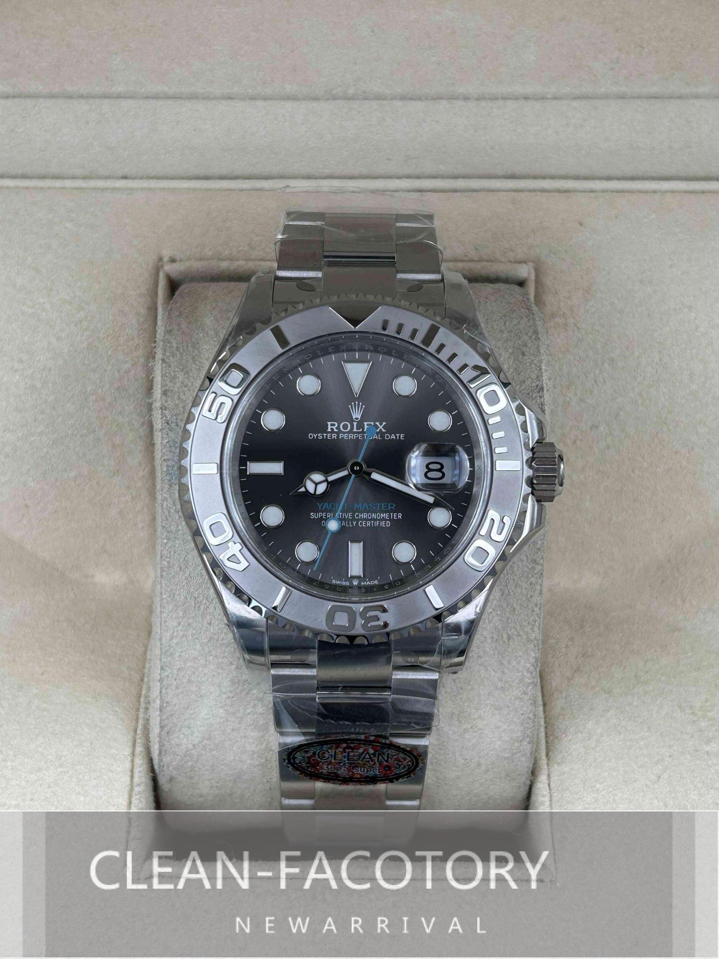 Yacht-Master 126622 40mm Gray Dial Clean Factory