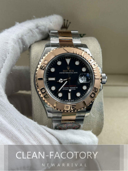 Yacht-Master 126621 40mm Black Dial Clean Factory