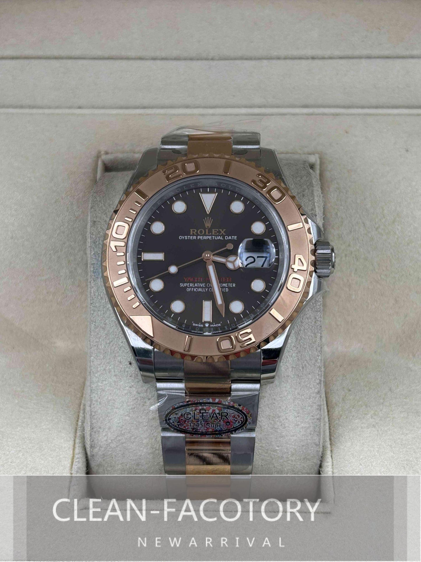 Yacht-Master 126621 40mm Chocolate Dial Clean Factory