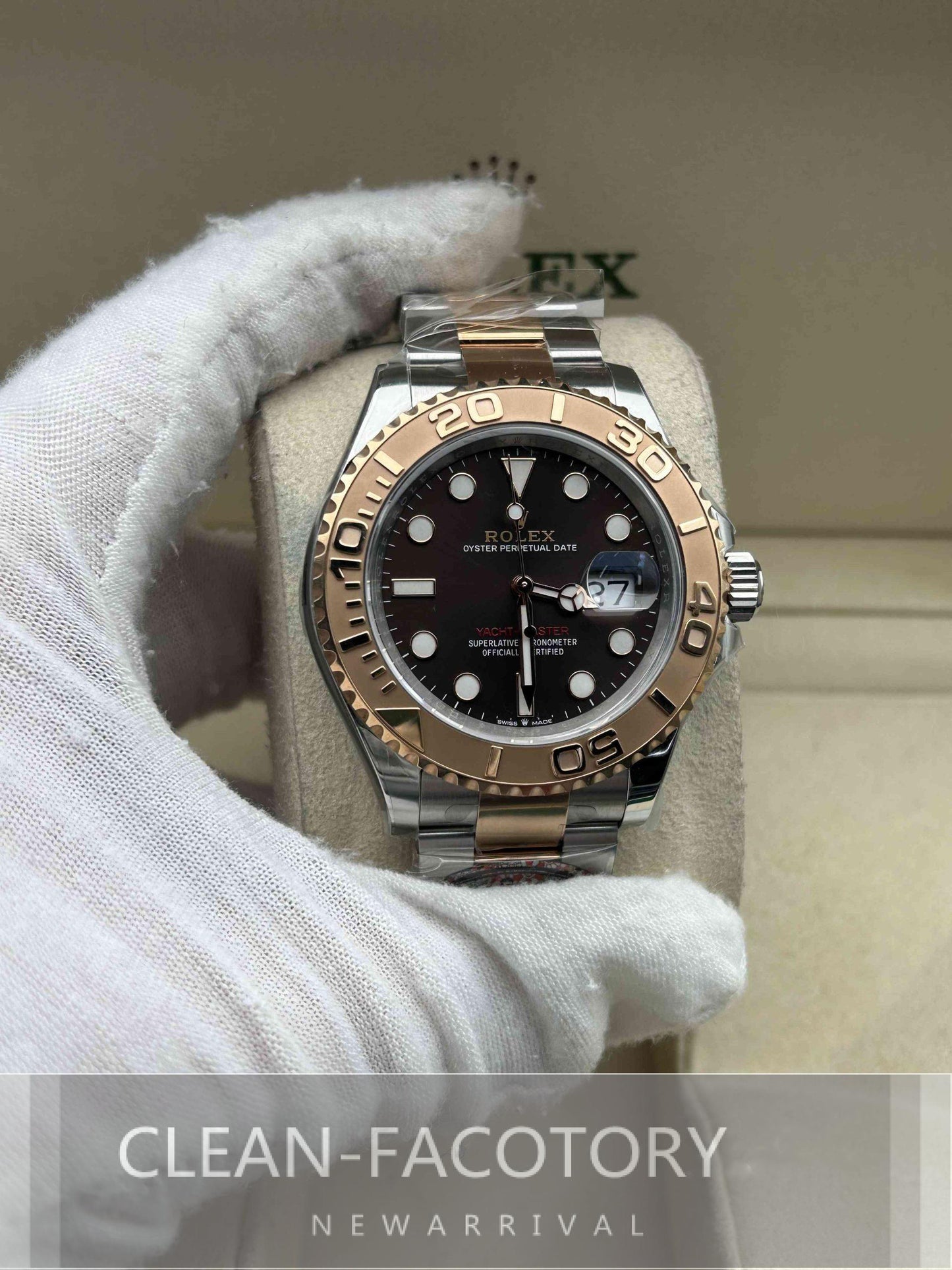 Yacht-Master 126621 40mm Chocolate Dial Clean Factory