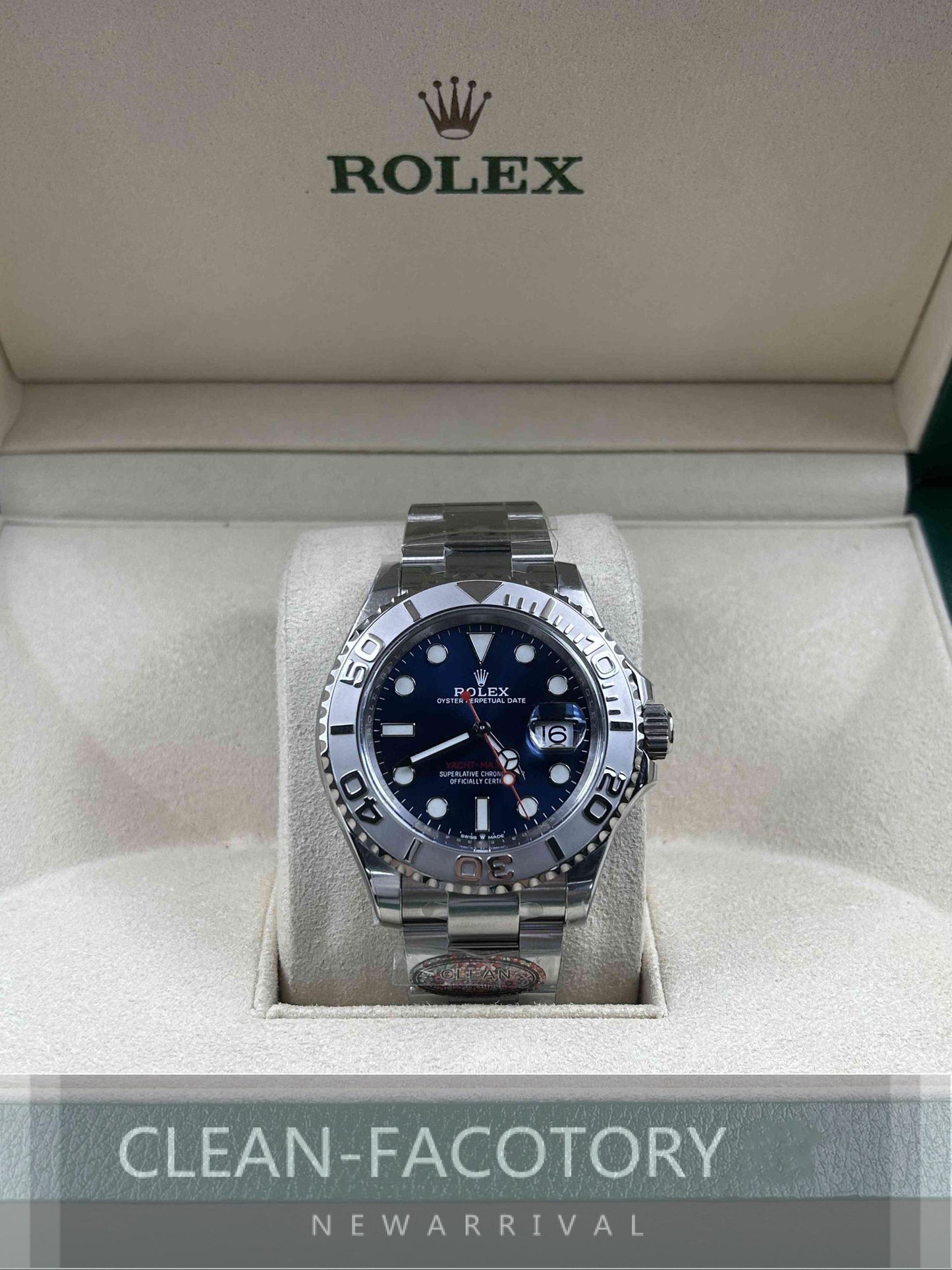 Yacht-Master 126622 40mm Blue Dial Clean Factory