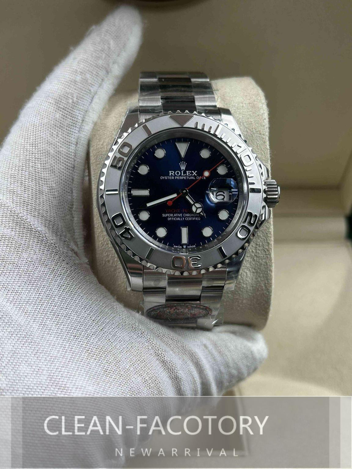 Yacht-Master 126622 40mm Blue Dial Clean Factory