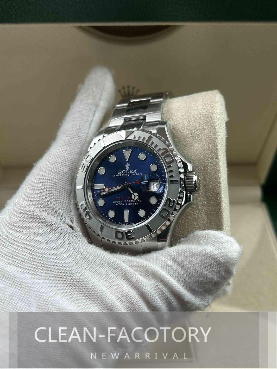 Yacht-Master 126622 40mm Blue Dial Clean Factory