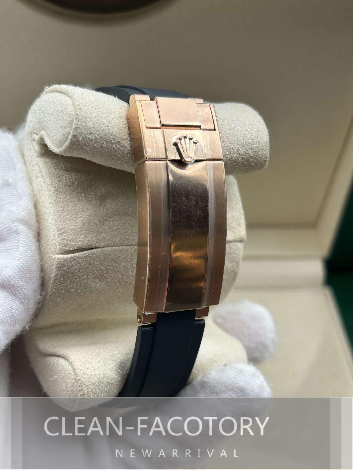 Yacht-Master 126655 40mm Rose Gold Clean Factory