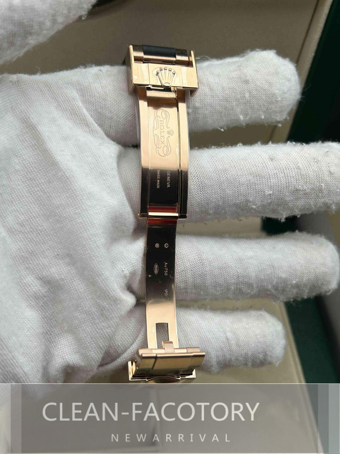 Yacht-Master 126655 40mm Rose Gold Clean Factory
