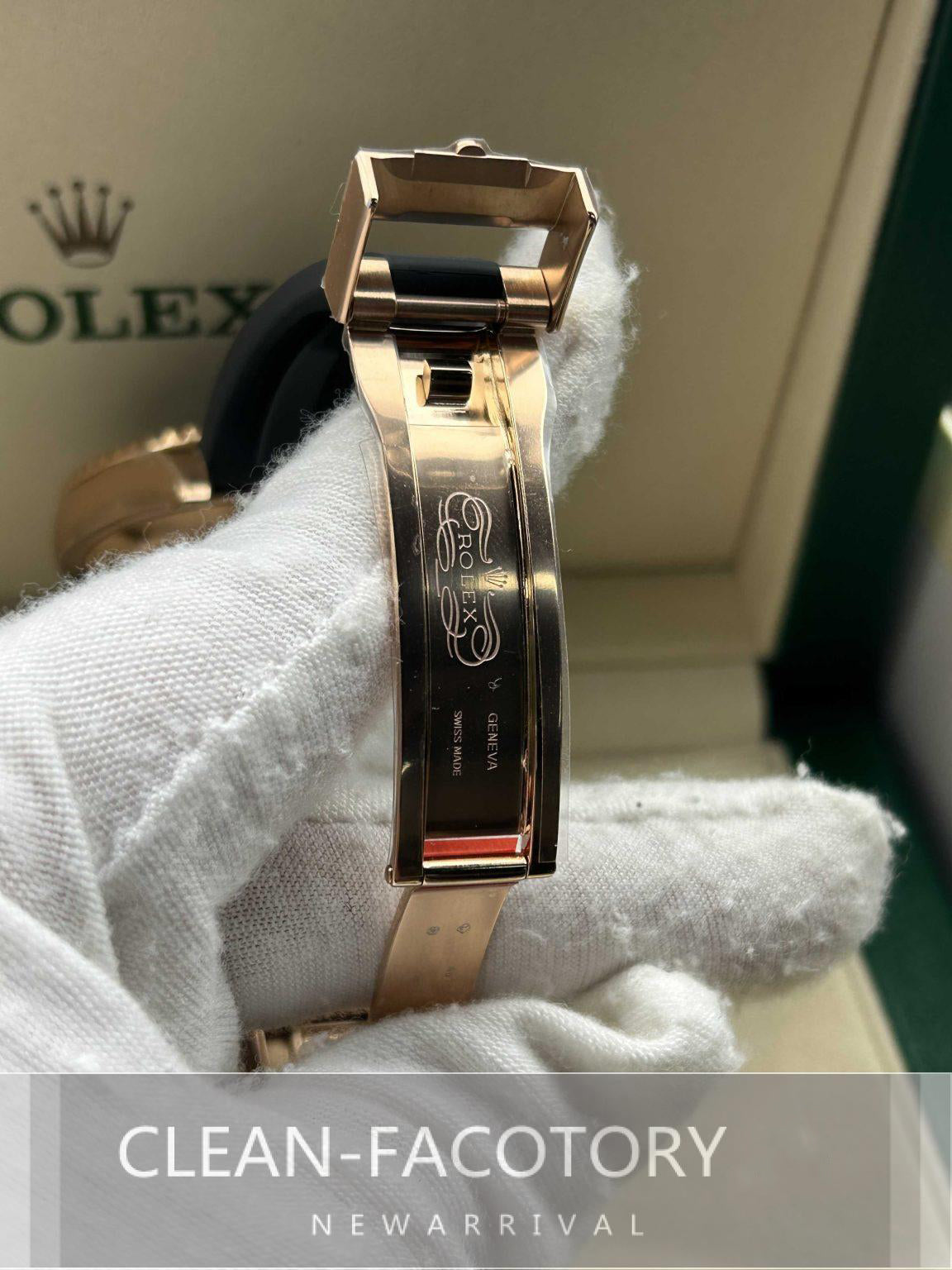 Yacht-Master 126655 40mm Rose Gold Clean Factory