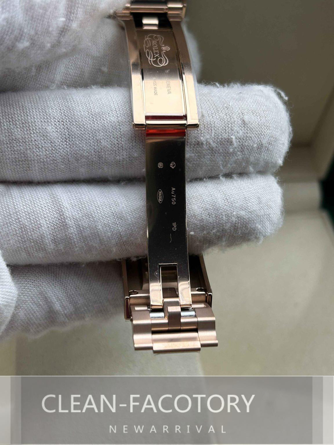 Yacht-Master 126655 40mm Rose Gold Clean Factory