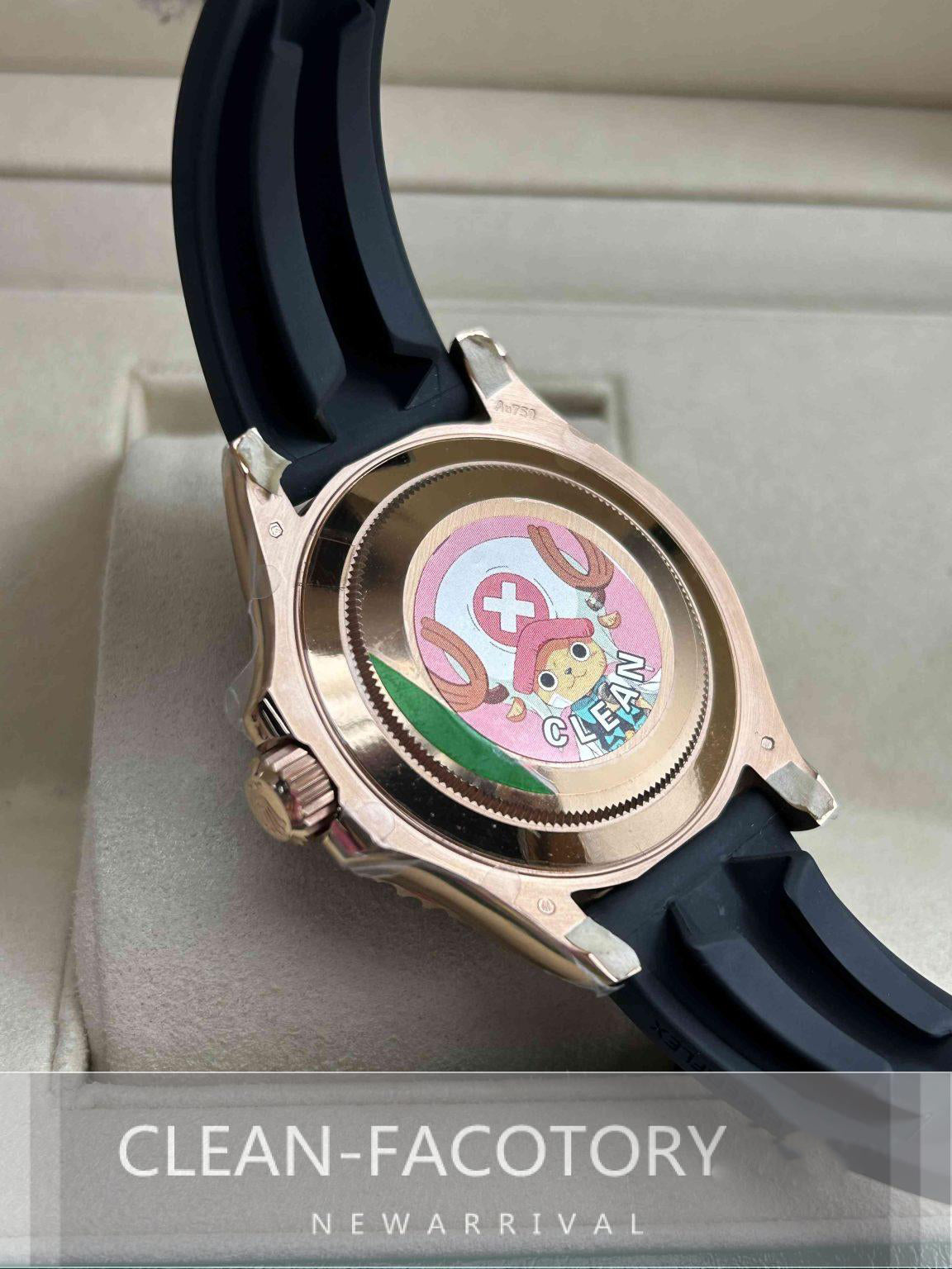 Yacht-Master 126655 40mm Rose Gold Clean Factory