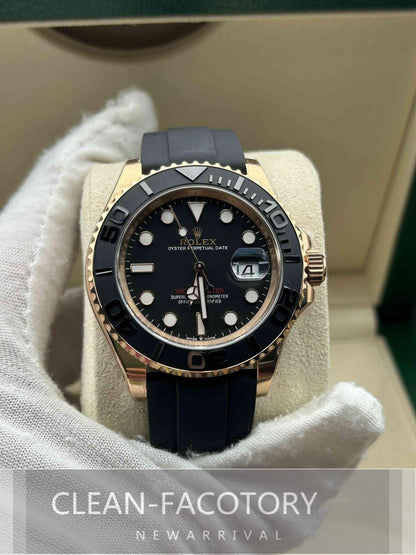 Yacht-Master 126655 40mm Rose Gold Clean Factory