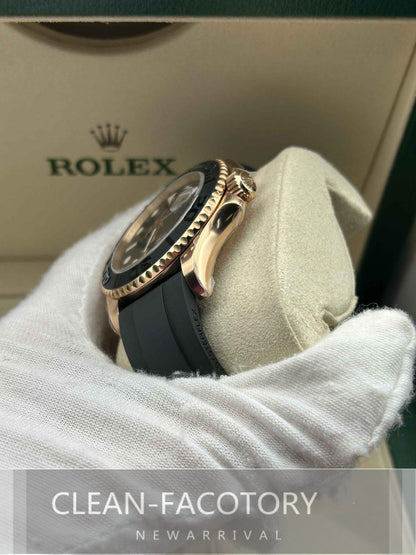 Yacht-Master 126655 40mm Rose Gold Clean Factory