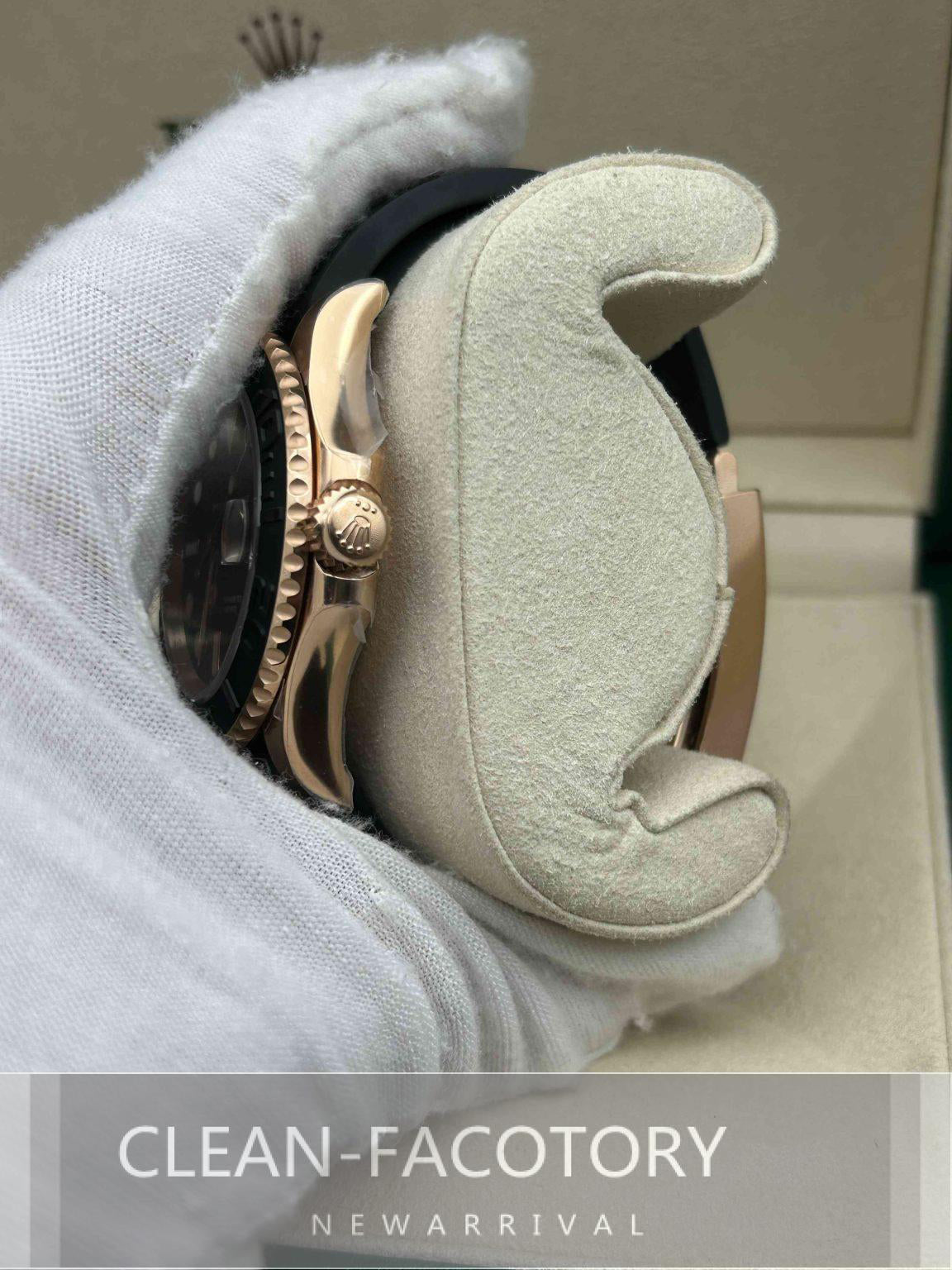 Yacht-Master 126655 40mm Rose Gold Clean Factory