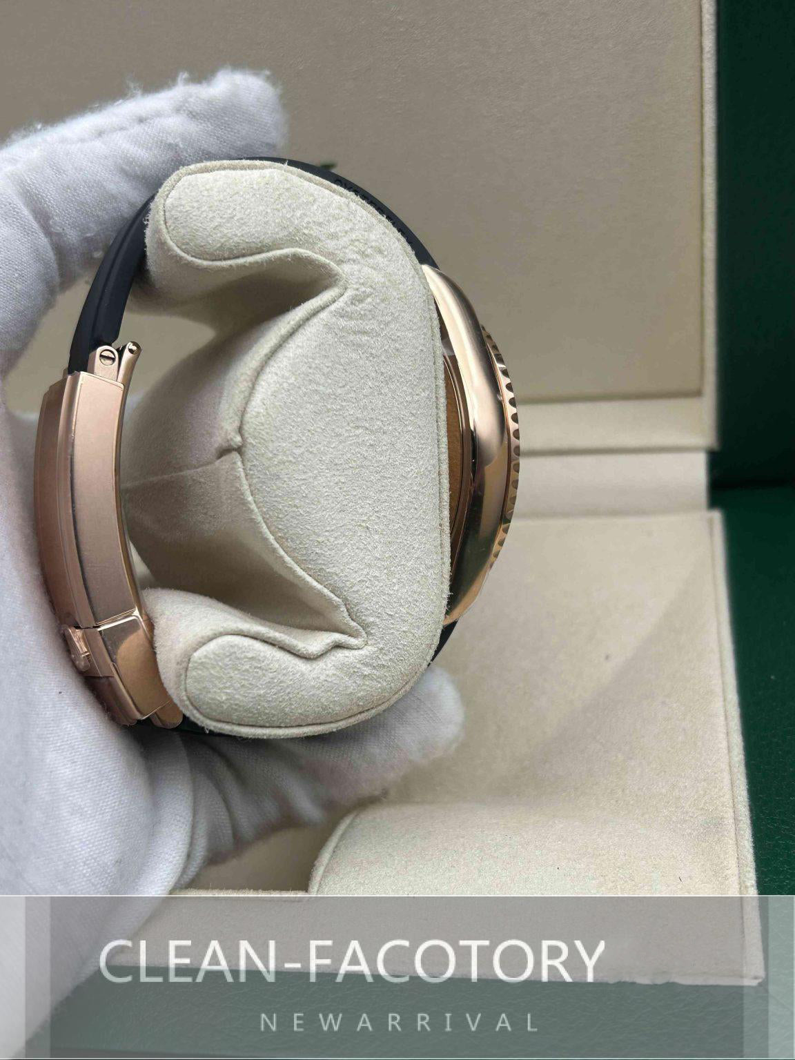 Yacht-Master 126655 40mm Rose Gold Clean Factory
