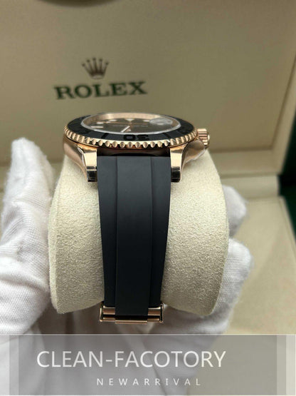 Yacht-Master 126655 40mm Rose Gold Clean Factory