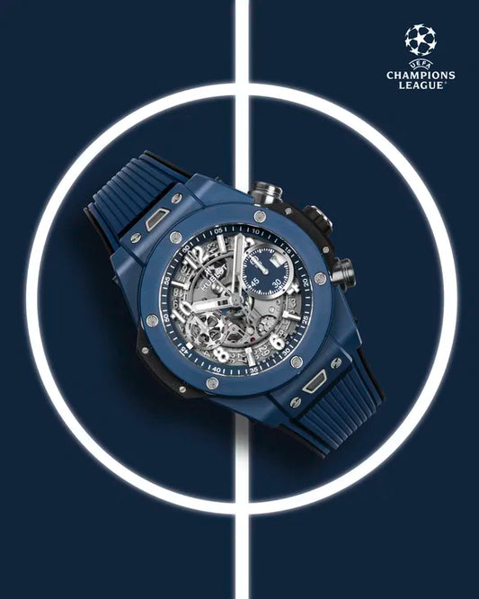 Hublot Big Bang Unico UEFA Champions League Blue Ceramic 414.EX.5123.RX 42mm