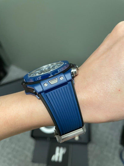 Hublot Big Bang Unico UEFA Champions League Blue Ceramic 414.EX.5123.RX 42mm