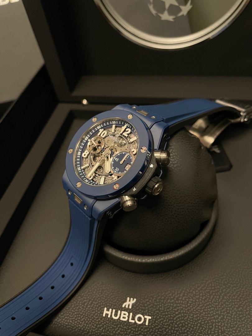 Hublot Big Bang Unico UEFA Champions League Blue Ceramic 414.EX.5123.RX 42mm